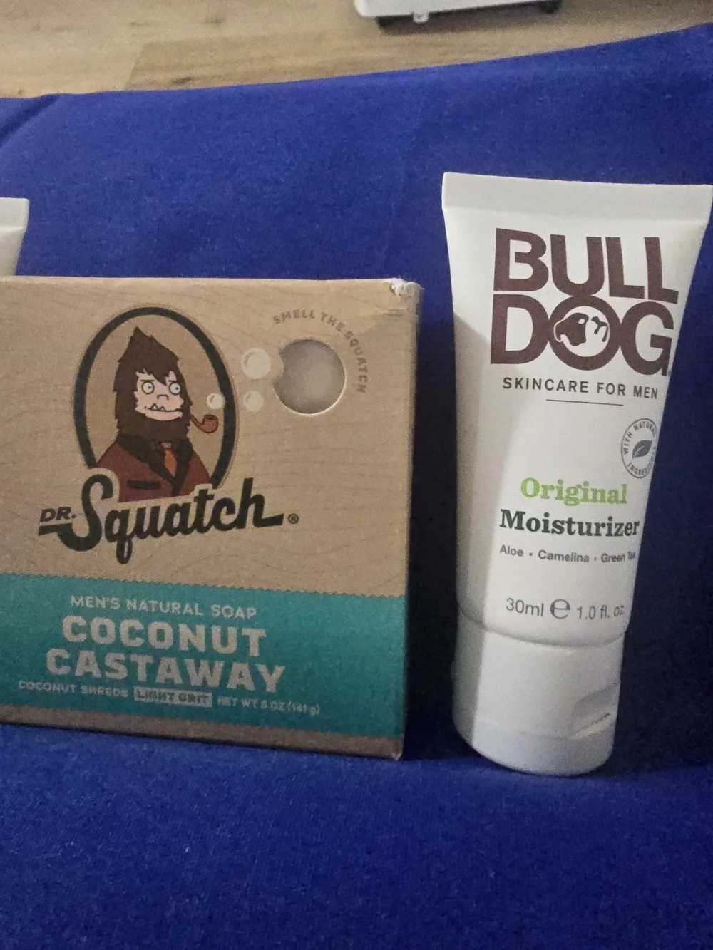 Bulldog Original Moisturizer for Men And Bar Soap.